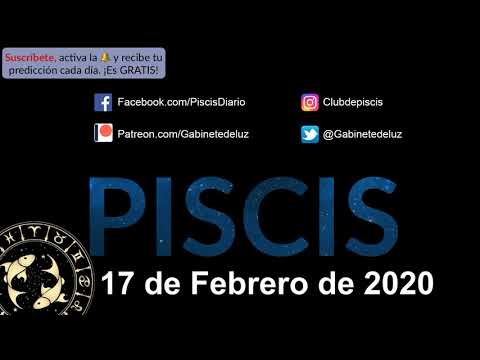 Horóscopo Diario - Piscis - 17 de Febrero de 2020