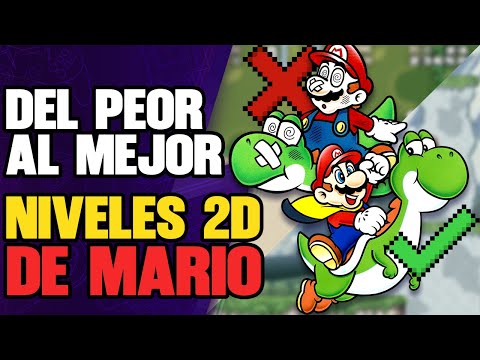 Los MEJORES niveles iniciales de SUPER MARIO en 2D