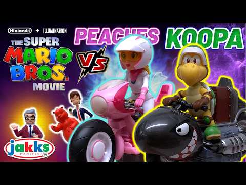 PEACH Kart vs KOOPA Kart - Super MARIO BROS: La Película | Colección de Vehículos - TOY SHOTS (2026)