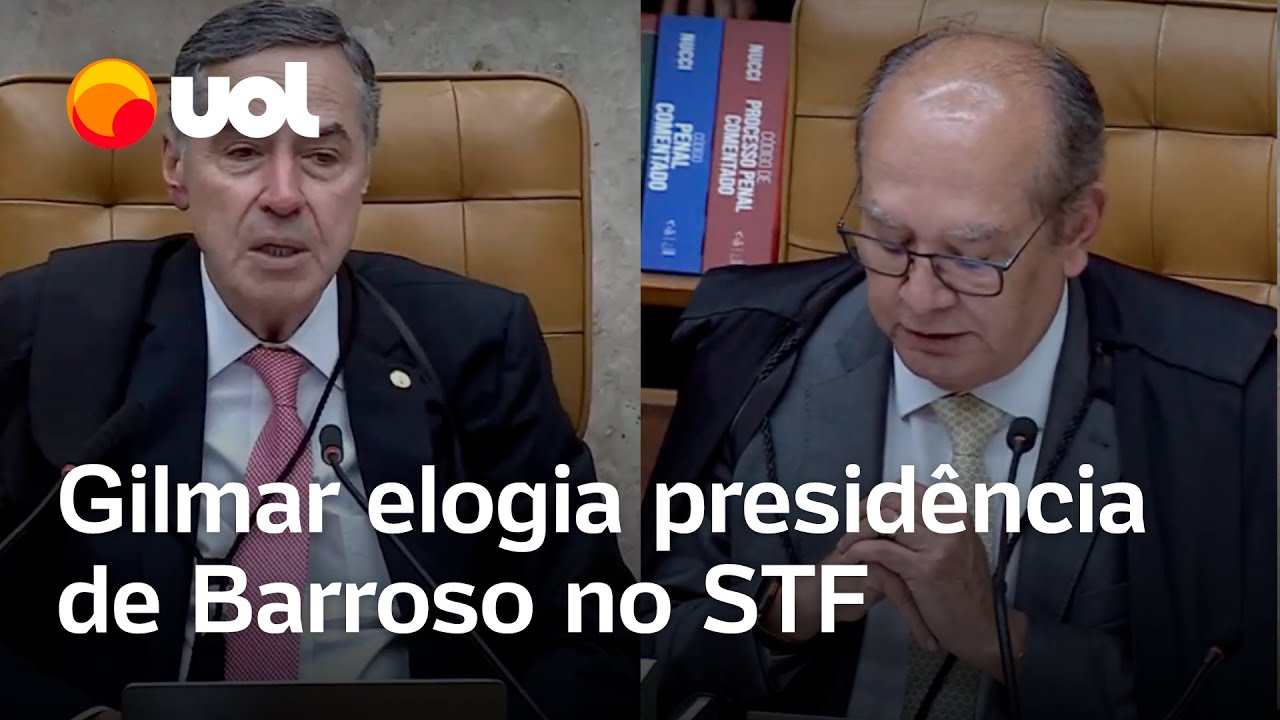 Gilmar Mendes diz que presidência de Barroso ficará na história da Corte STF sobreviveu