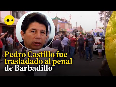Pedro Castillo retornó al penal de Barbadillo tras ser atendido por sufrir una descompensación