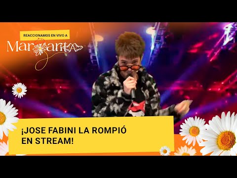 Jose Fabini pasó por el stream de Margarita y  cantó como ELVIS