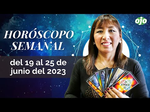 HORÓSCOPO SEMANAL del 19 al 25 de junio | #TufuturoconAmatista | HORÓSCOPO DE LA SEMANA