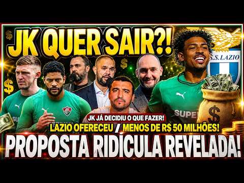 Fluminense recusa proposta de 8 milhões de euros por John Kennedy e busca 12 milhões