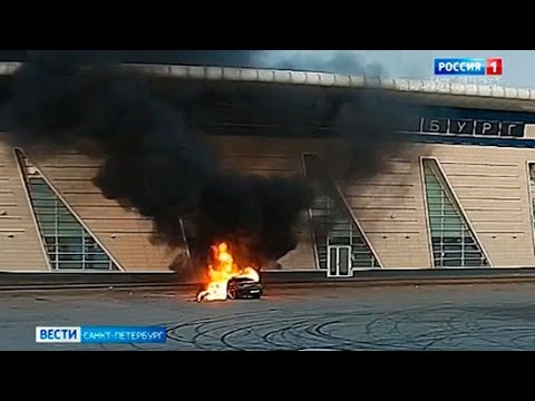 Полицейские задержали дрифтера, который устроил показательные выступления в центре города