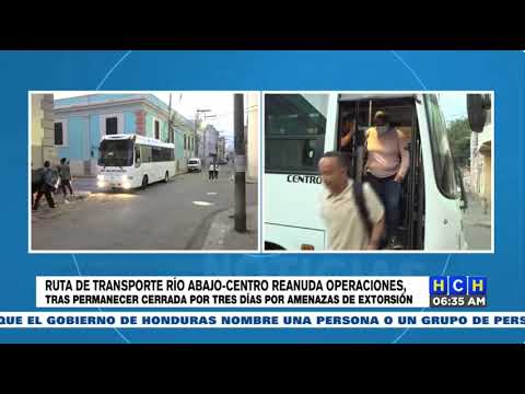 Tras paro por atentado, reanudan operaciones buses de Río Abajo-Centro