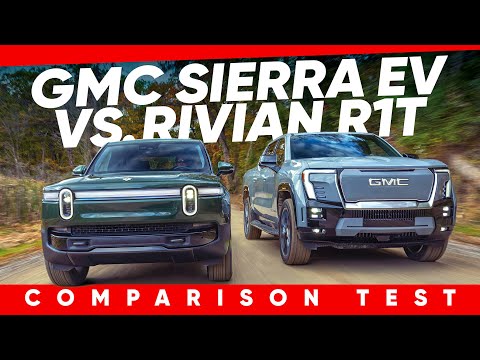 GMC Sierra EV vs rivan r1t: Luxury Electric Pickup Truck Showdown