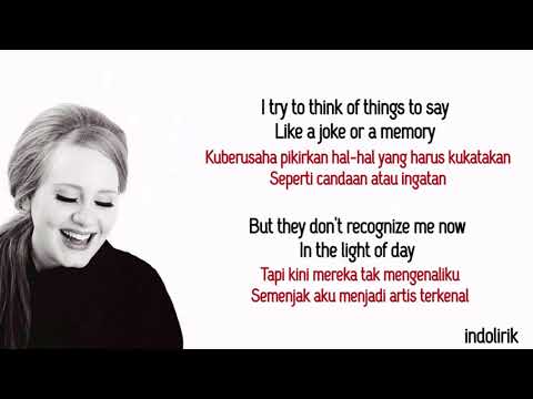 Adele - Million Years Ago | Lirik Terjemahan