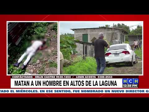 Violentamente muere una persona en la capitalina col. Altos de La Laguna