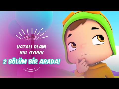 Hatalı Olanı Bul Oyunu 🤷‍♀️❓✔ | Leliko ve Pisi İle 2 Bölüm Bir Arada | Düşyeri