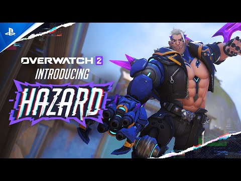 Overwatch 2 - Hazard: New Hero Gameplay Trailer | PS5 & PS4 Games