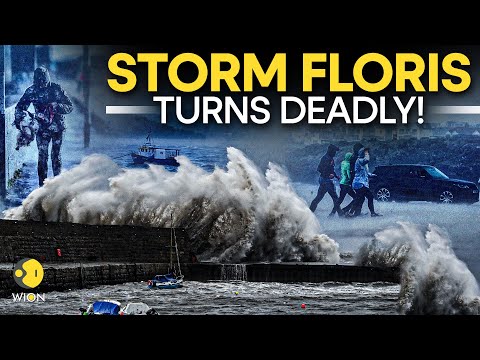 Storm Floris LIVE: UK On Red Alert! “Danger To Life” & “Do Not Travel” Warnings in Force! | UK LIVE