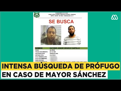 Intensa búsqueda de prófugo en caso del mayor Emmanuel Sánchez
