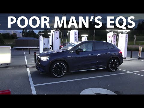 Mercedes EQE SUV 350 4Matic range test