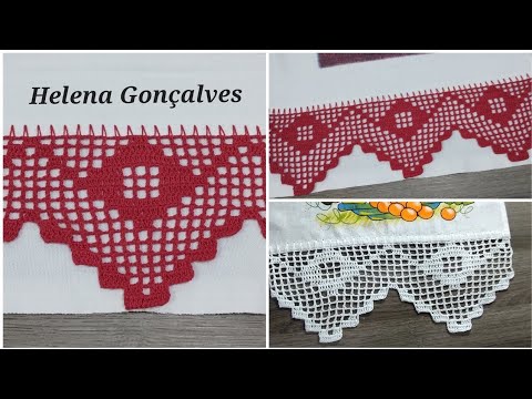 Barrado grande e lindo canhoto 😍#helenagonçalves #semprecirculo #barradodecroche #croche