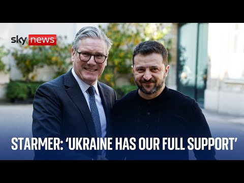 Zelenskyy and Starmer speak after Ukraine summit
