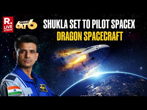 6 Stories At 6 LIVE: Countdown To Historic Liftoff |Shubhanshu Shukla, First Indian To Travel To ISS