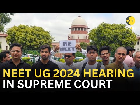 NEET UG 2024 Hearing: Supreme Court to take up re-test petitions | NTA I CJI | WION LIVE