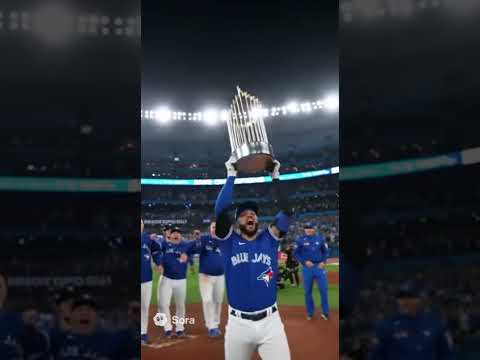 Blue jays are champion for world cup #bluejays #canada #toronto #championship #fypシ゚