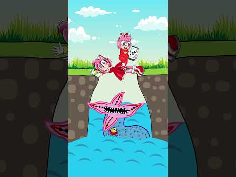 TOP 3 Funny Animation about Sonic and Amy - Episode 22 | 😂😂😂 #shorts #animation #story