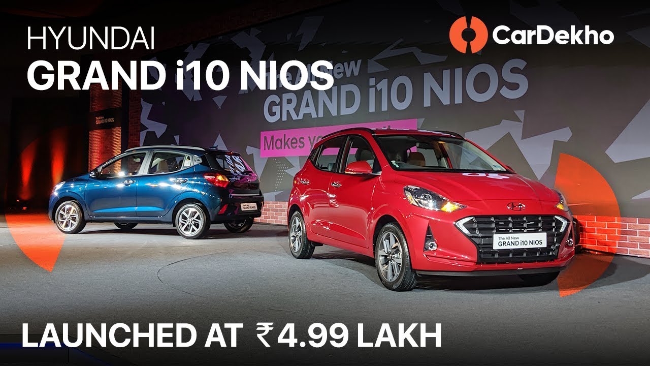 Hyundai Grand i10 Nios 2019: Launched at Rs 4.99 Lakh | Specs, Features and More!