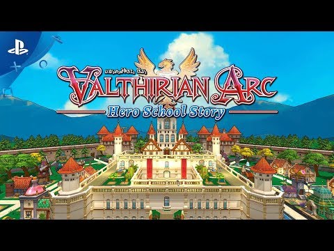 Valthirian Arc: Hero School Story - Launch Trailer | PS4