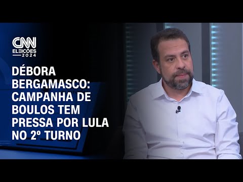 Débora Bergamasco: campanha de Boulos tem pressa por Lula no 2º turno | CNN 360º