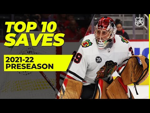 Top 10 Saves of the 2021-22 NHL Preseason