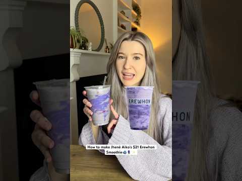 Making Jhené Aiko's $21 Erewhon Smoothie #erewhon #jhenéaiko