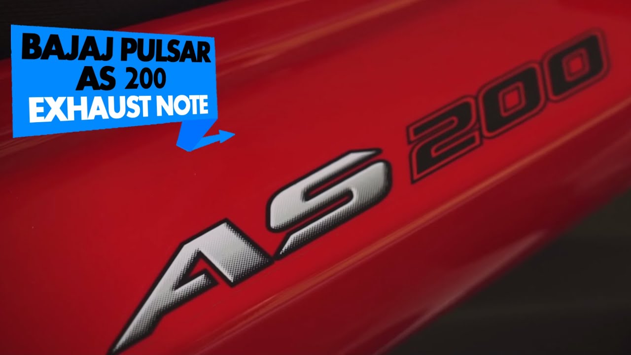 Bajaj Pulsar AS200 Stock Exhaust Note : PowerDrift