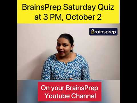 Gandhi Jayanti Special Quiz Announcement + Surprise Reveal | BrainsPrep Saturday Quiz Oct 2 at 3 PM