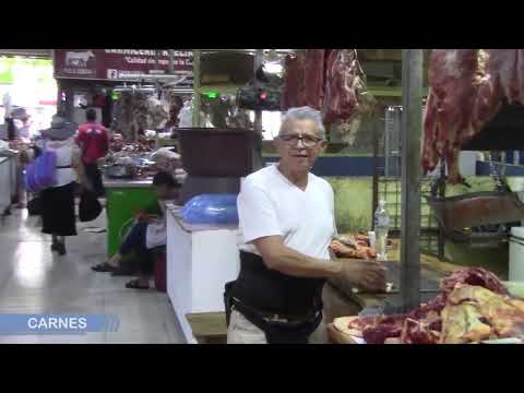 Precio de las carnes en el mercado municipal de Santa Rosa de Lima, La Unión.