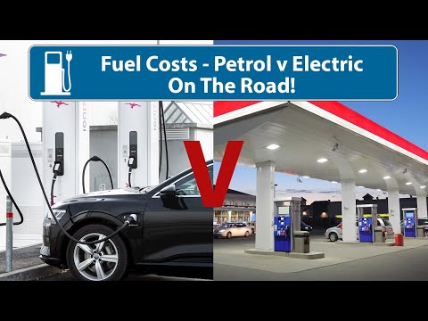 Petrol vs Electric  - Which Is Cheaper Fuel Now? (Rapid Charging)