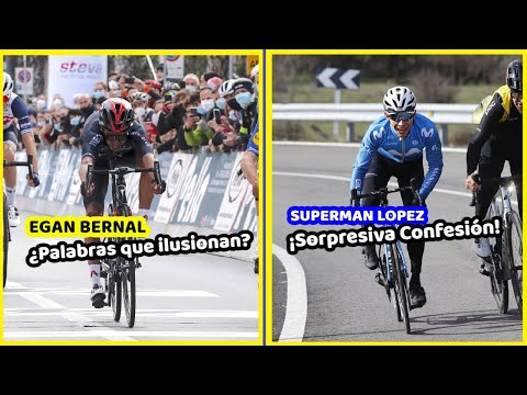 EGAN BERNAL ¿Palabras Que ilusionan ? SUPERMAN LOPEZ ¡Sorpresiva Confesión!