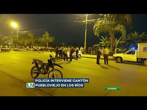 Nueve muertes violentas se registraron en una semana en la Provincia de Los Ríos