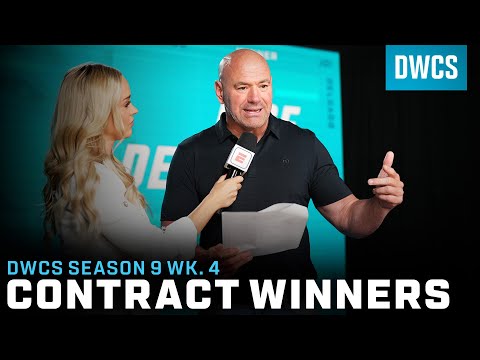 Dana White Announces UFC Contract Winners | DWCS - Season 9, Week 4