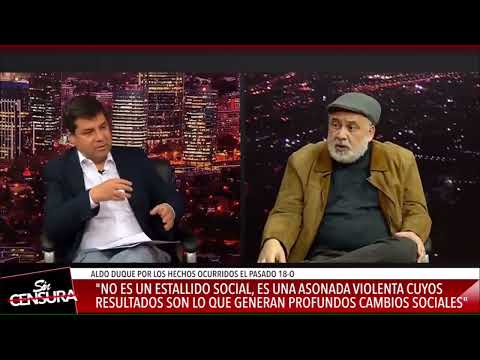 Aldo Duque contra Carabineros de Chile: Programa Cin Sensura La Red.