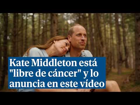 Kate Middleton está libre de cáncer tras finalizar la quimioterapia, según anuncia en un vídeo