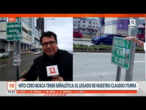 Hito cero busca tener sen?ale?tica: El legado de Claudio Iturra