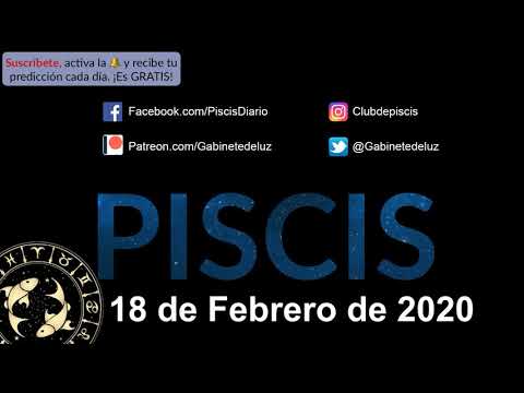 Horóscopo Diario - Piscis - 18 de Febrero de 2020