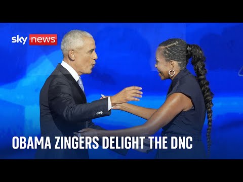 'Yes she can': Obamas call on America to vote for Kamala Harris | US Election 2024