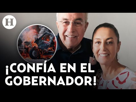 ¡Defiende a Rubén Rocha! Claudia Sheinbaum afirma que no hay pruebas que lo vinculen con el crimen