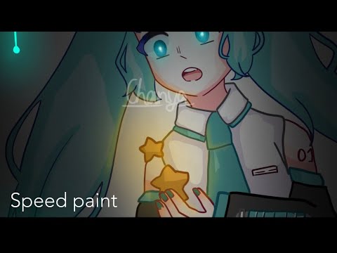 Speedpaint:hatsunemikuib