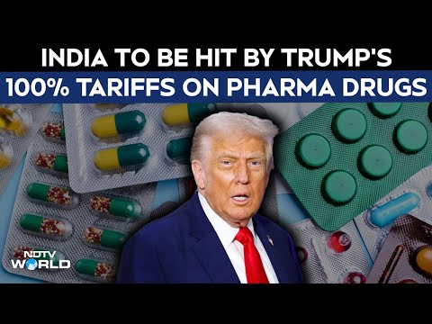 Trump Tariffs | Trump Announces 100% Tariff On Pharmaceutical Drugs, India May Be Hit