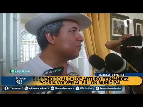 BDP Suspendido alcalde Arturo Fernández podría volver a sillón municipal