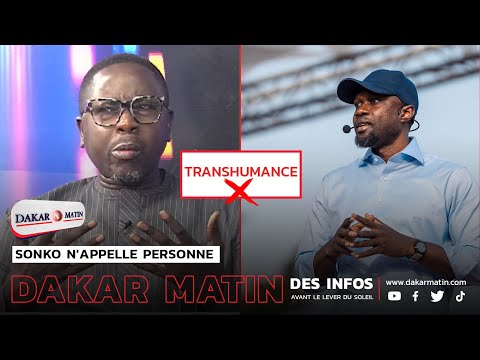 PAPE ALÉ NIANG SUR LA TRANSHUMANCE : "SONKO N'APPELLE PERSONNE".