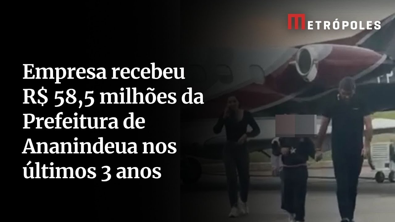 Prefeito de Ananindeua viaja em jatinho de empresa que recebeu R$ 585 mi do município