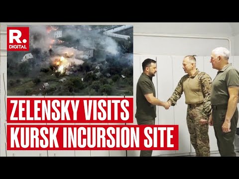 Russia Ukraine War | Zelensky Meets Army Commander, Visits Border Region Where Kursk