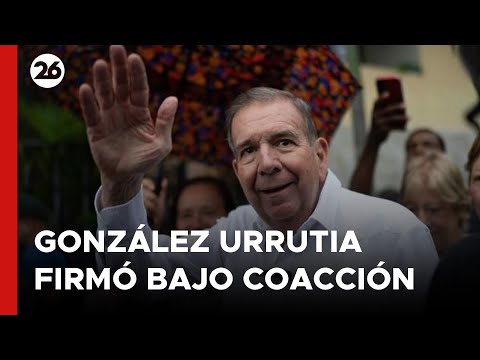 GONZÁLEZ URRUTIA firmó bajo “COACCIÓN” un reconocimiento de la VICTORIA DE MADURO | #26Global