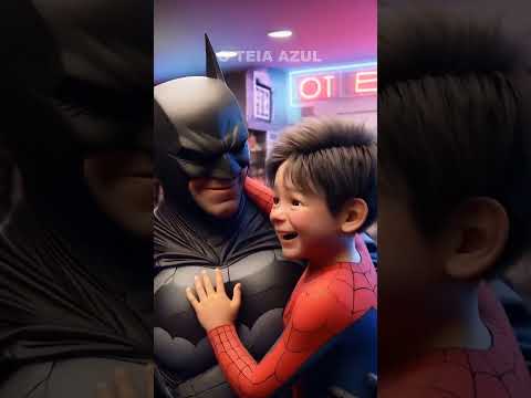 BATMAN É PAI DO HOMEM ARANHA